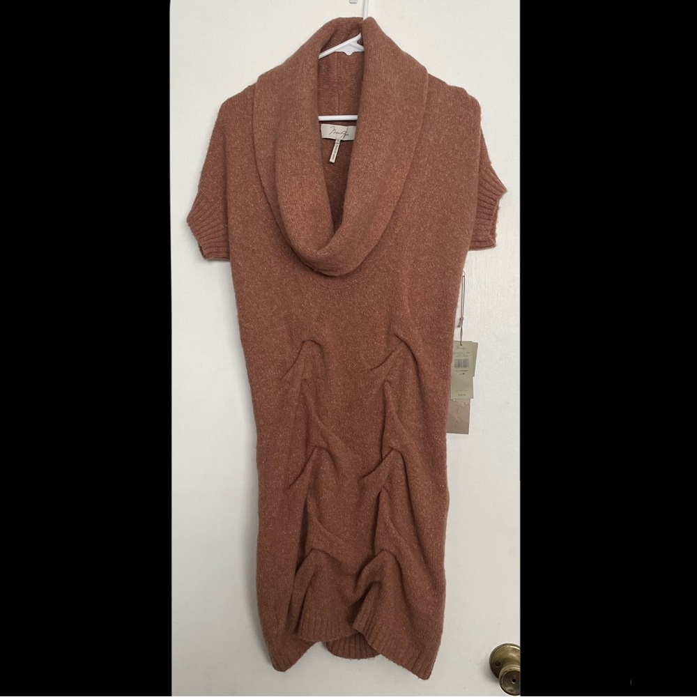 Max Azria Cowlneck Knit Sweater